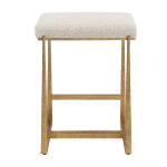 Midas Counter Stool, Gold - Image 8