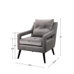 O'brien Armchair, Gray - Image 11