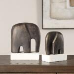 Timeless Tusk Sculptures, S/2 - Image 3