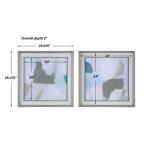 Mist Shapes Framed Prints, S/2 - Image 8