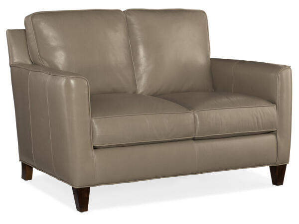 Yorba Stationary Loveseat 8-Way Tie Loveseats Bradington-Young