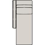 Sectionals 202 Reece Stationary Sectional with One-Piece Back Sectionals Bradington-Young 22