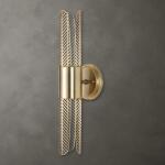 Cret, 2 Lt Led Sconce Lighting Gold 13