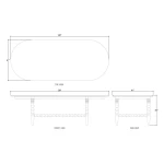 Ligna Oval Dining Table - Image 6