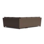 Ellery Leather Roll Arm L-Shaped Sectional - Image 4