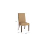 Marge Leather Upholstered Dining Chair - Image 6