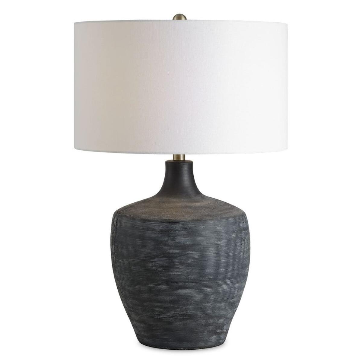 3f469724905dea2389fc438ae75f2dcc Graphite Table Lamp - Image 1