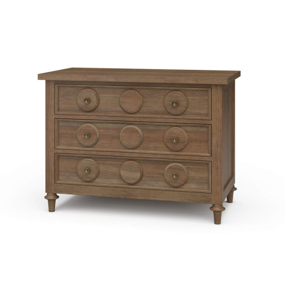 3f4ba23d54d1fff7bb7856774ebdf829 Laguna 3 Drawer Bedside Table - Image 1