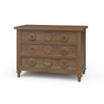 Laguna 3 Drawer Bedside Table