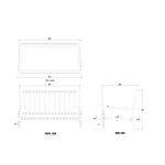 Cholet Double Arm Chair - Image 7