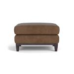 Sanford Leather Ottoman