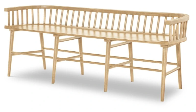 3f6325061868beded20f99f9821a1f24 Windsor Dining Bench - Image 1