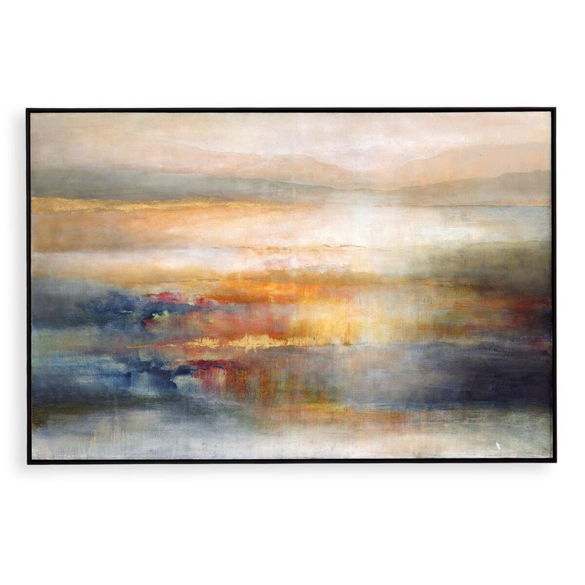 3f6fe1e049e2753448e353540b4a5d62 Seafaring Dusk Hand Painted Canvas - Image 1