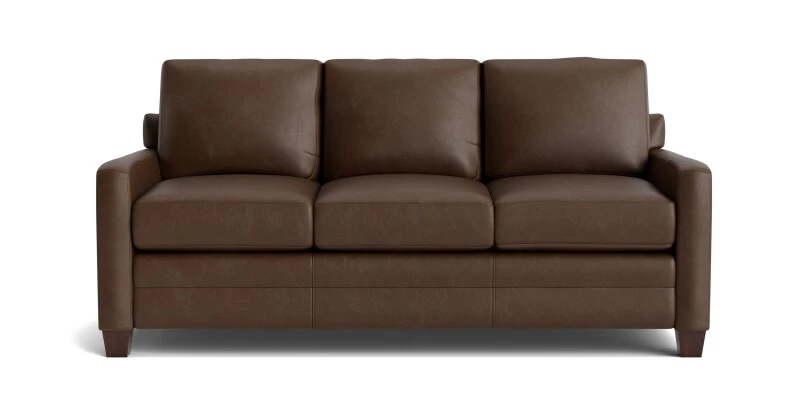 3f84cdc81761a5e12a244d57f0ddda87 Carolina Leather Track Arm Sofa - Image 1