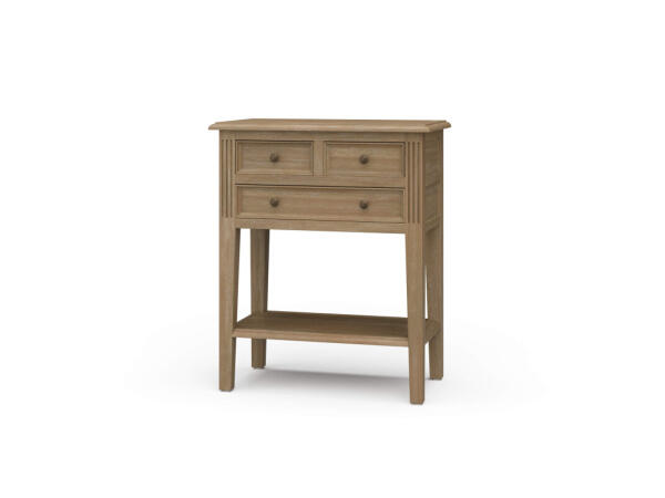 Eton 3 Drawer Side Table Chairside Tables Bramble