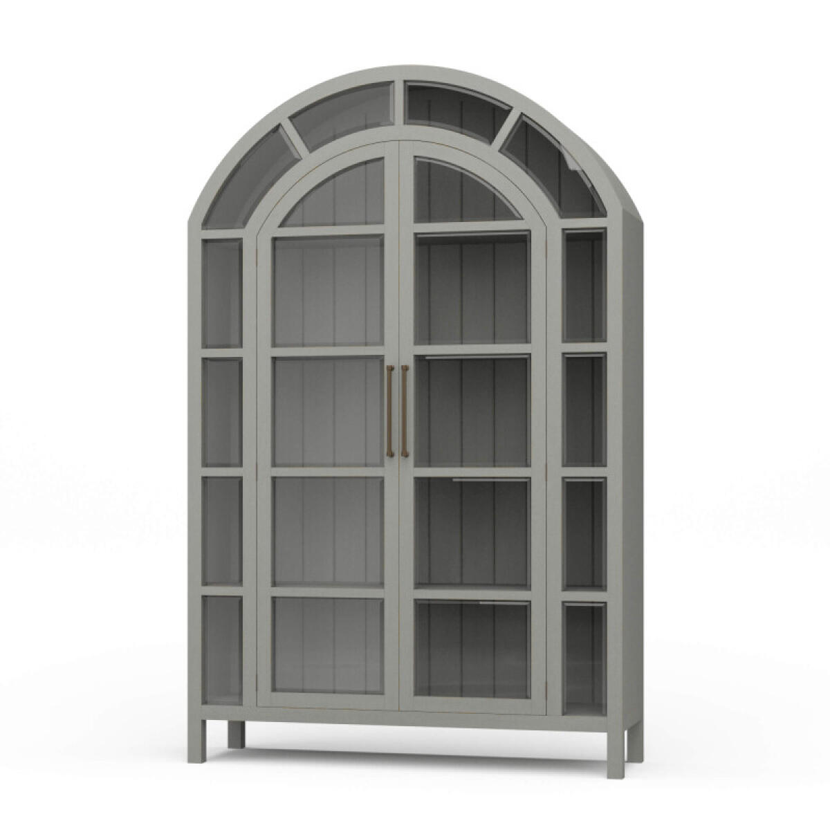 3fbc2727a5fea01294ecc6b7859aad93 Vannes 2 Door Display Cabinet - Image 1