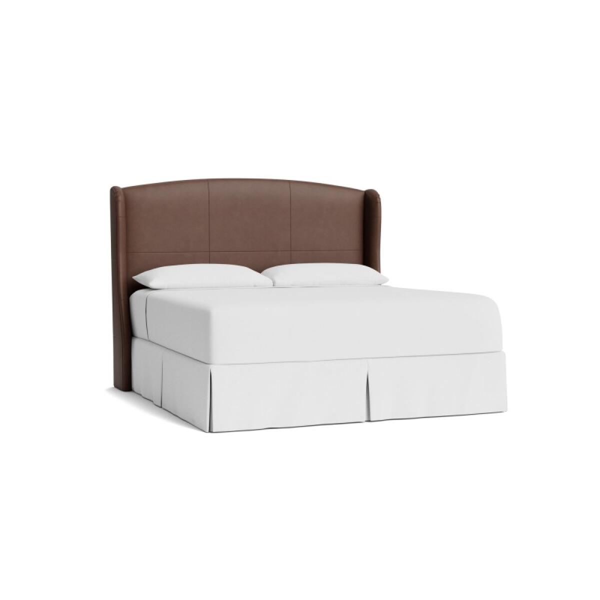 3fbddcde5c9f36415f8452c6978ba4e0 Paris Leather Upholstered Bed - Image 1