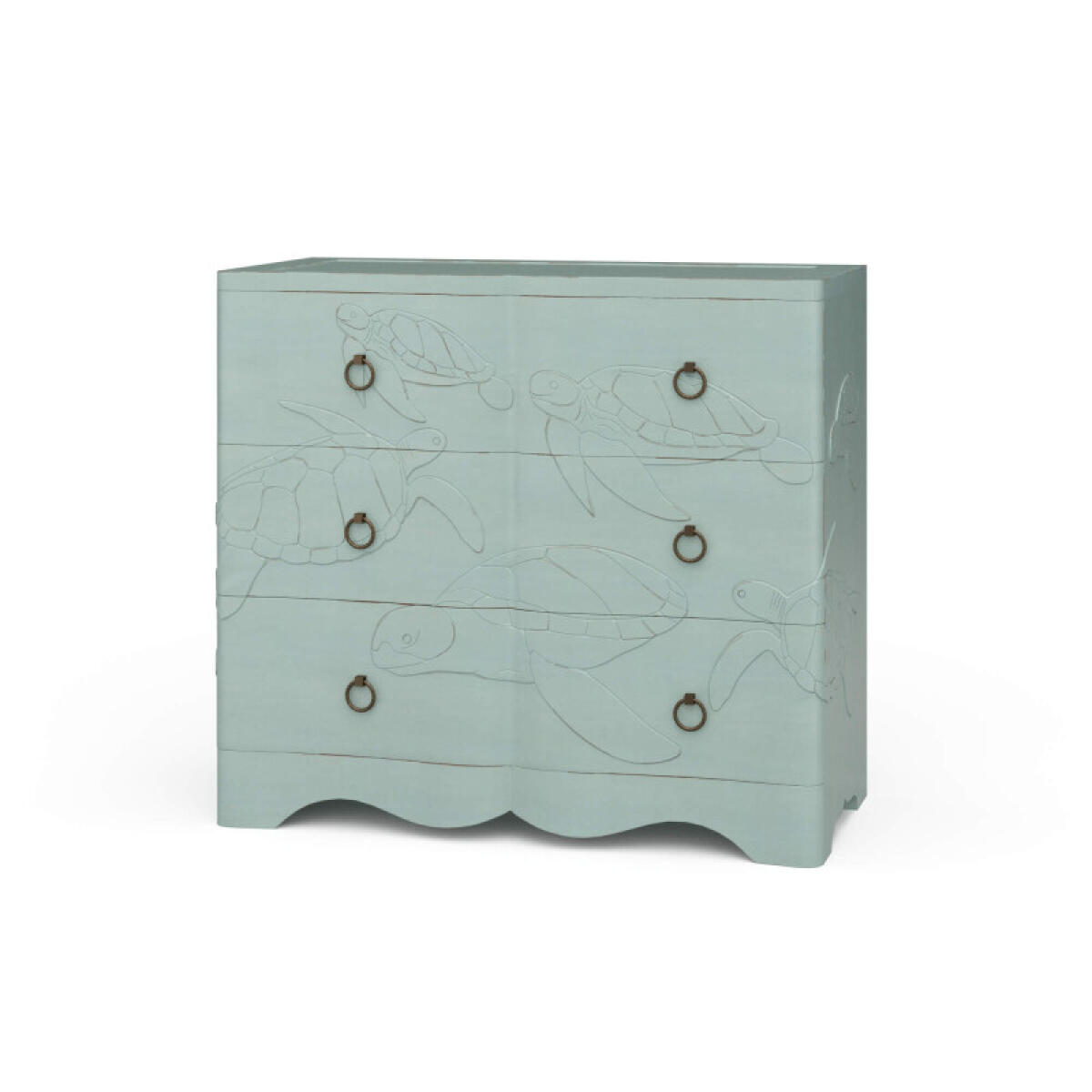 3fc99bc8f8a9afc9462541b8f851d6d8 Chelonian Turtle 3 Drawer Chest - Image 1
