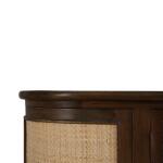 Dakota Oval 4 Door Sideboard W/ Rattan Panels - Image 12