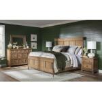 Complete Shelter Bed 5/0 Queen Beds Barnwood Oak 14