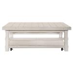 Modern Farmhouse Oversized Square Cocktail Table - Image 5