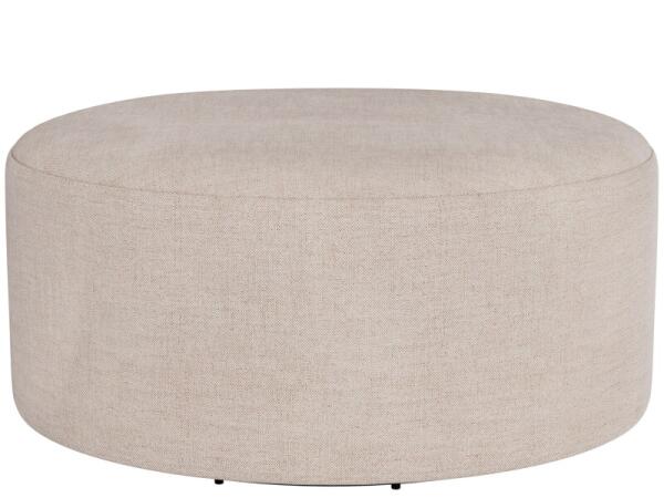Pi Outdoor Ottoman 36″ – Special Order Ottomans & Poufs Cream 4