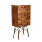 Top Hat Drink Table, Brass Chairside Tables Brass 15