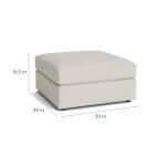 Beckham Ottoman Ottomans & Poufs Bassett Furniture 11
