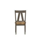 Lindsey Farm Splat Back Side Chair (RTA) Chairs & Benches Brown 17