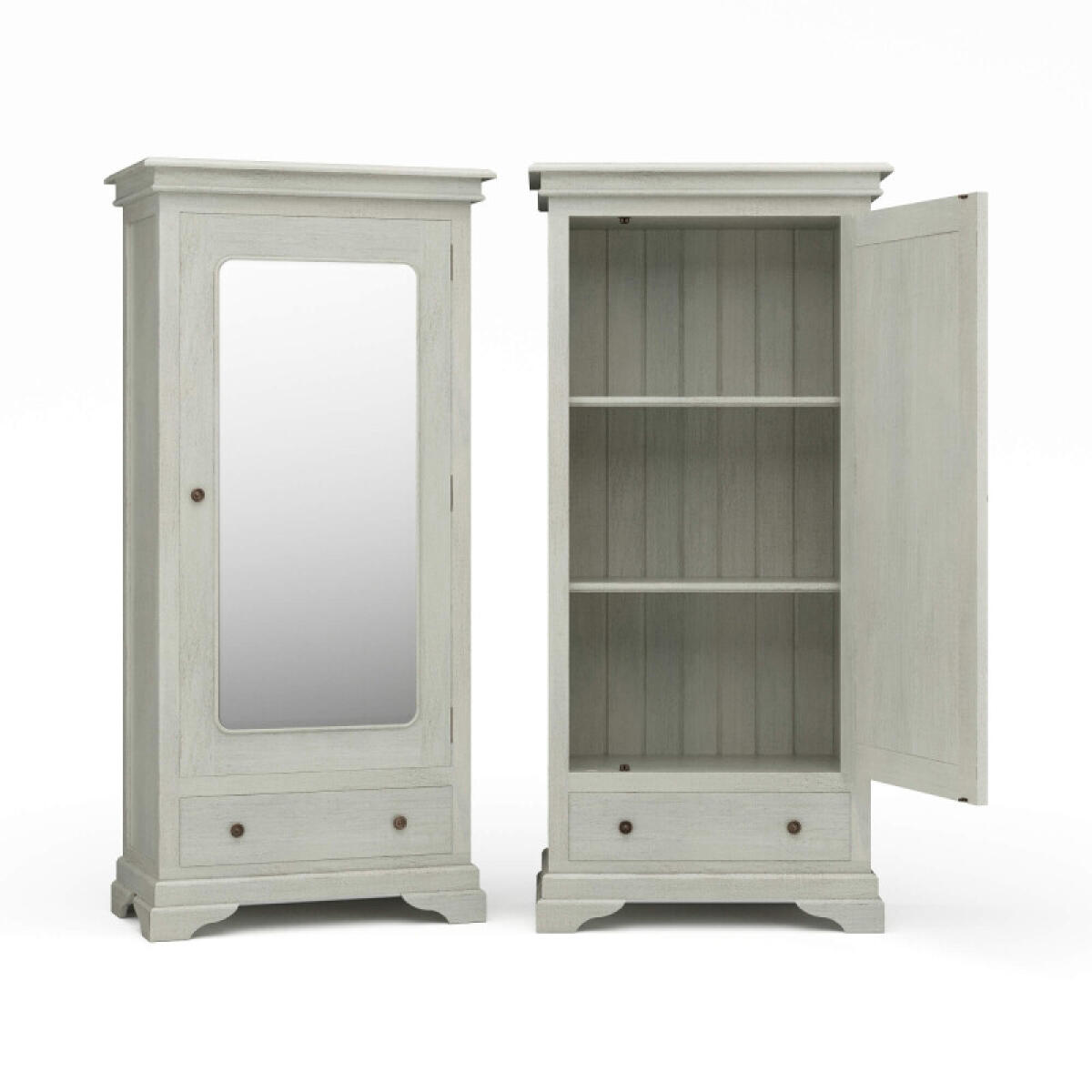 40ff7fba5e3ef8cc00a46464b701dc36 Homestead Mirror Wardrobe - Image 1