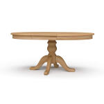 Farmhouse Round Extension Table 48 - 67.5''