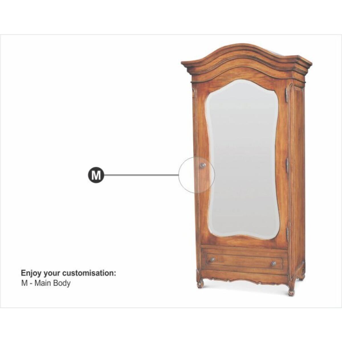 Provence Mirror Wardrobe Chests Bramble 2 Provence Mirror Wardrobe Chests Bramble 2