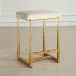 Midas Counter Stool, Gold - Image 5