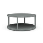 Cohan Coffee Table Small W/ Wood Shelf