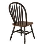 Carolina Crossing Windsor Side Chair- Black Chairs & Benches Black 15