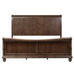 Rustic Traditions King California Sleigh Bed, Dresser & Mirror, Chest - Image 4