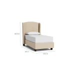 Paris Upholstered Storage Bed - Image 5