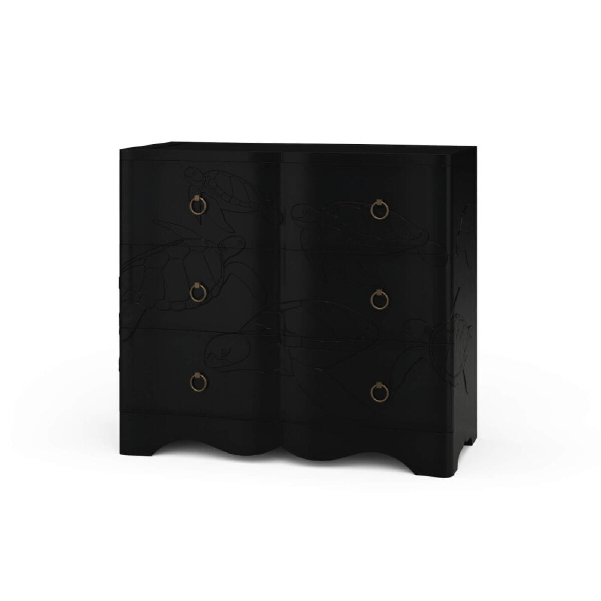 418536334b8c397783f0d08950ef1161 Chelonian Turtle 3 Drawer Chest - Image 1