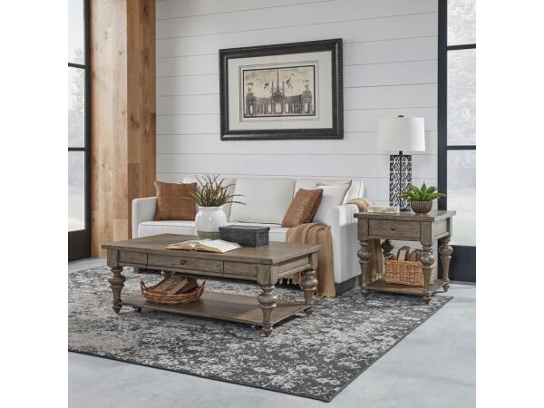 Americana Farmhouse 3 Piece Set Table Sets Brown