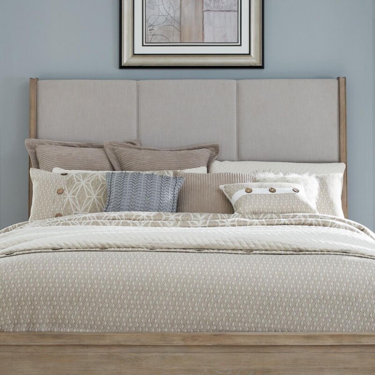 41f3b1b0f2889b7643dc5463dfcec38c Queen Uph Panel Headboard - Image 1
