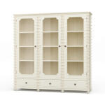 Milano Bookcase W/ 3 Glass Doors
