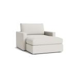 Allure Track Two Arm Chaise Chairs Alabaster 7
