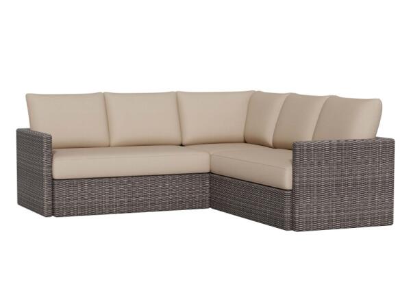 Ashford Outdoor L-Shaped Sectional Outdoor Sofas Bassett Furniture