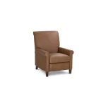 Nelson Leather Sock Arm Lay Flat Power Recliner - Image 6