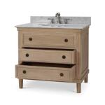 Hayward Single Vanity W/ Sink & Marble Top - Image 5