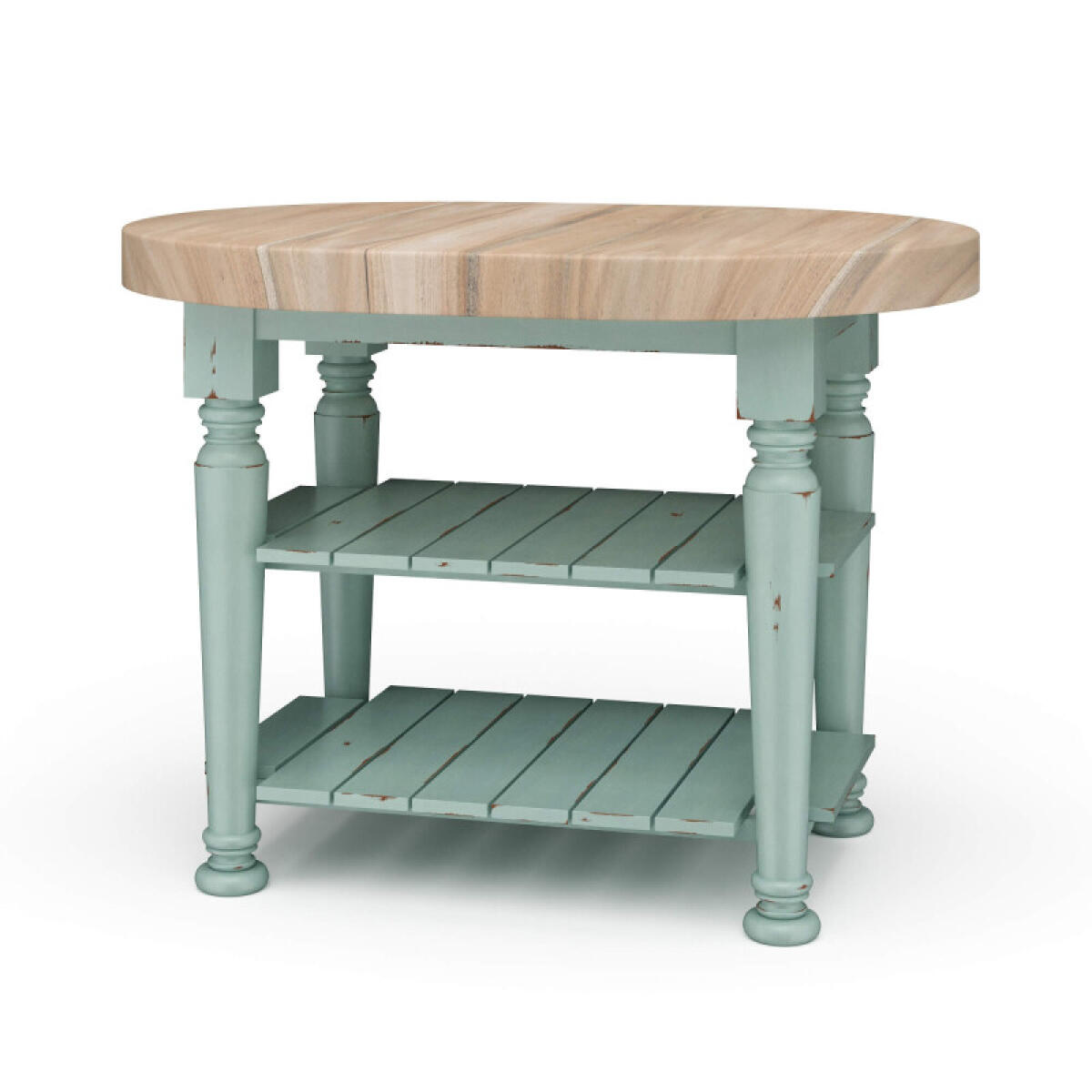4267953a8d0ab6a1abe1f744e727902d Farmhouse Butcher Block Kitchen Island - Image 1