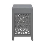 Trellis Lane Accent Writing Desk- Grey Desks Desks 18