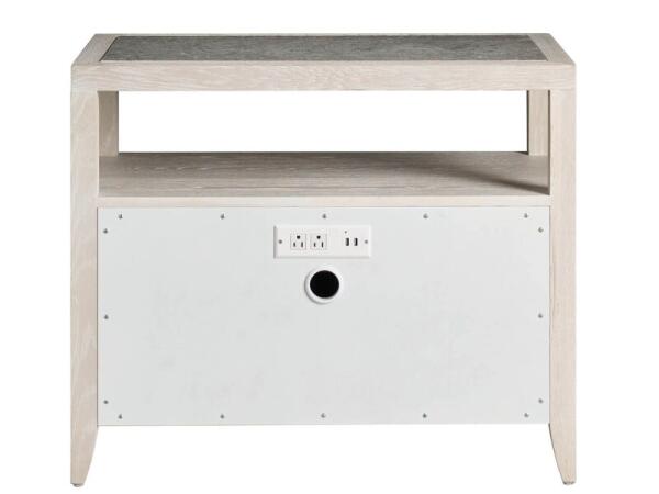 Avaline Carmen Two Drawer Nightstand - Image 4