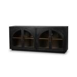 Vannes 4 Door Sideboard W/ Glass Shelves - Image 5