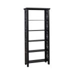 Trellis Lane Accent Bookcase- Black Bookcases Bookcases 12